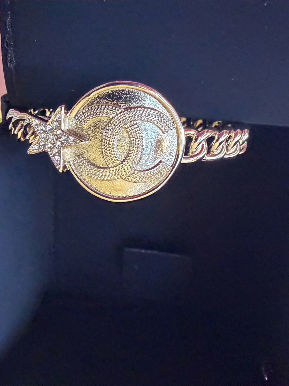 Chanel Gold  Bangle Bracelet